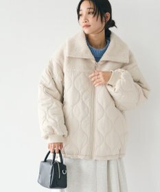 CRAFT STANDARD BOUTIQUE ボアキルト切替ブルゾン
