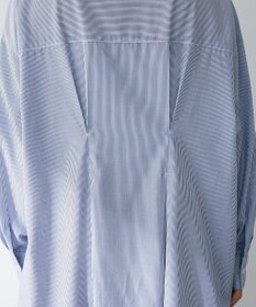 Green Parks イージーケア抜け衿ウエストタックシャツワンピース