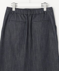 J.PRESS LADIES 【WEB限定】セルロースシャンブレー ナロー スカート