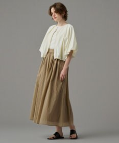 uncrave 【撥水・洗濯機洗い可】シアープルーフナイロン フレアスカート（uncrave STANDARD）