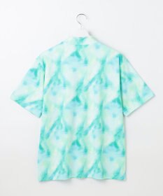 PW CIRCULUS 【吸水速乾 / UV遮蔽率99.5%  UVカット / ストレッチ】【MEN】タイダイ柄モックネックT ゴルフ