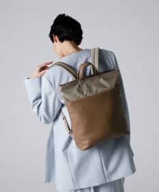 TOPKAPI 【Breath TOPKAPI】LINEA リネア レザーコンビ リュック バックパック　A4 / 軽量