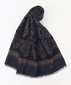 JOSEPH ABBOUD 【イタリア製】ペイズリーモチーフ ストール