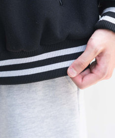 WEGO 【25年秋冬新作/ユニセックス着用ITEM/SMLサイズ展開】メルトンワッペンスタジャン