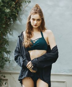 San-ai Resort（三愛水着楽園） 【SALE】シャツ風パーカーM・L【Big Apple's（ビッグアップルズ）】