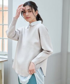 ANY ミラノリブニットプルオーバー