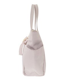 Maison de FLEUR 撥水加工リボンチャームマルチポケットトートS