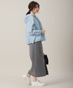 ANY SIS 【撥水・UVカット・花粉ガード】2WAYラグランフーディ ブルゾン