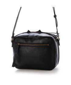 UNBILLION ピークスピーク PEAKSPEAK / 牛革パッチワークスクエアショルダー