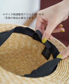 石田製帽 花麦ｘマニラ麻 キャノチエ