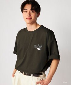 OP／FILA 【Ocean Pacific】ミッキー/水陸両用ビッグTシャツ/ユニセックス