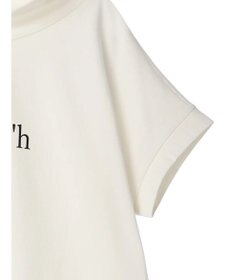 Green Parks フレンチスリーブ抜け襟カットプルオーバー