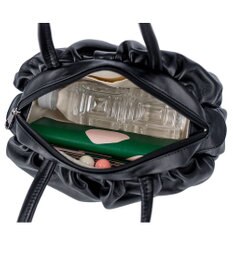 tsumori chisato CARRY ラムギャザー ミニボストン トートバッグ