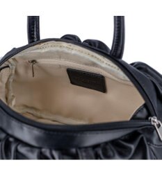 tsumori chisato CARRY ラムギャザー ミニボストン トートバッグ