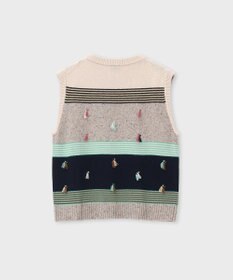 Paul Smith タッセルジャカード ベスト