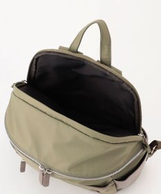 Y'SACCS 【ナイロンタフタ×リサイクルレザー】デイリーリュック