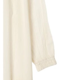 CRAFT STANDARD BOUTIQUE インド綿フリル衿ワンピース