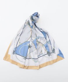 ANY SIS 【WEB・一部店舗限定】大判チェーン スカーフ