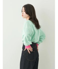 earth music&ecology トリカラーボーダーロンＴＥＥ