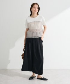 Green Parks ベルト付きスカーチョ