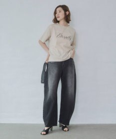 WEGO ワイドカーブデニムパンツ