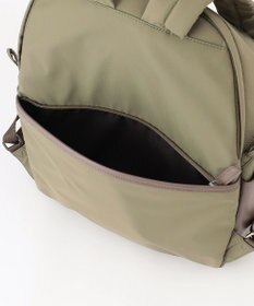 Y'SACCS 【ナイロンタフタ×リサイクルレザー】デイリーリュック