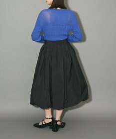 Green Parks プリーツニットカーディガン