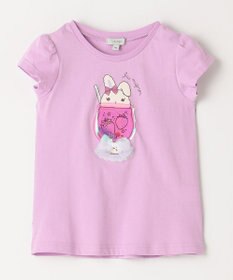 ANY KIDS シャラシャラ ビーズ入り Tシャツ