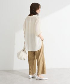 Green Parks 開襟シアージャケット風シャツ