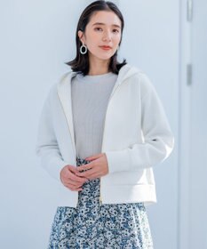 組曲 フード付きバックフリル パーカー