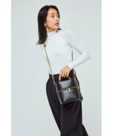 style code 【VerdeVari/ヴェルデヴァリ】コインパーツ付チェーンショルダーベルト