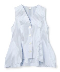 uncrave THOMAS MASON ペプラムジレブラウス