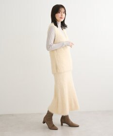 Green Parks ・Ｐｅｔｉｔ　Ｆｌｅｕｒ　シャギーマーメイドスカート