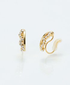 Phoebe 【痛くないシリーズ/金属アレルギー対応】ミルキーウェイライトフィットイヤリング　ゴールド