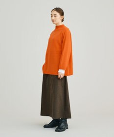 J.PRESS YORK STREET 【WOMEN】ウールカシミヤ ハイネックニット