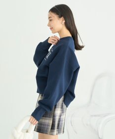 earth music&ecology アソートロゴショートスウェット