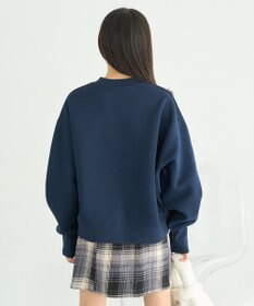 earth music&ecology アソートロゴショートスウェット