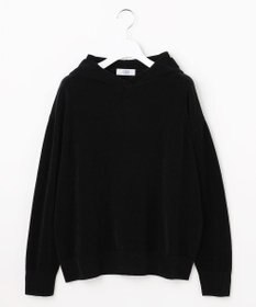 J.PRESS LADIES CHENILLE フーデッド ニット