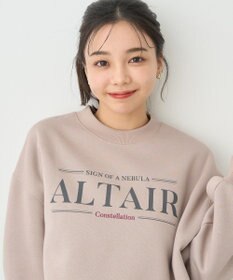 earth music&ecology アソートロゴショートスウェット