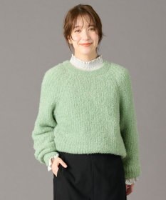 ANY カーリーファンシーニット