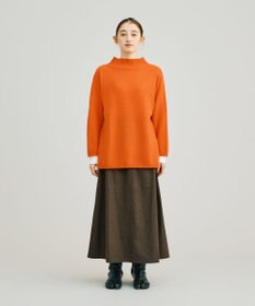 J.PRESS YORK STREET 【WOMEN】ウールカシミヤ ハイネックニット