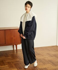 #Newans 【セレモニーにも】2wayタックフレアカラーブラウス