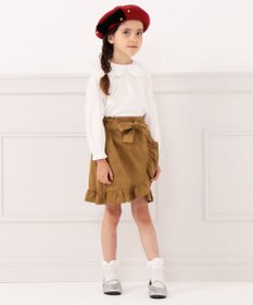 組曲 KIDS 【110-140cm】ビッグカラー ブラウス