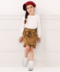 組曲 KIDS 【110-140cm】ビッグカラー ブラウス