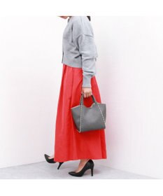 UNBILLION 【テレビ ドラマ着用アイテム】カシュカシュ cachecache / ボールチェーン2wayミニトートバッグ