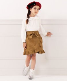 組曲 KIDS 【110-140cm】ビッグカラー ブラウス