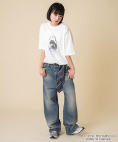 WEGO 【新柄追加/JAWS/ユニセックス着用ITEM/SMLサイズ展開】JAWSグラフィックT（S）