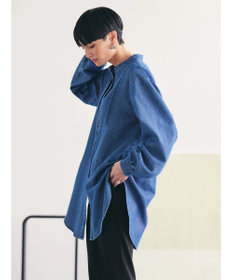 AMERICAN HOLIC デニムブザムバックボタンチュニック