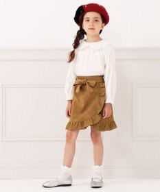 組曲 KIDS 【110-140cm】ビッグカラー ブラウス