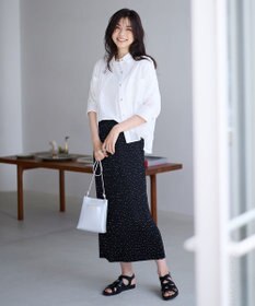 ANY コットンエアーウォッシュ5分袖シャツ